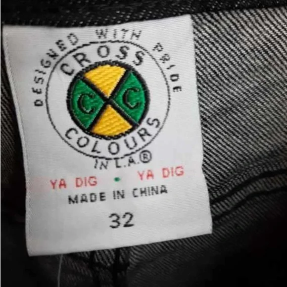 Cross Colours Patch Denim Jeans